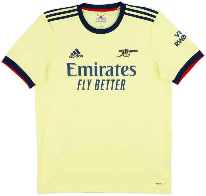 2021-22 Arsenal Away Shirt Odegaard #8 - 8/10 - (L)