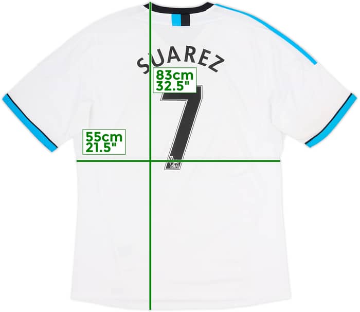 2011-12 Liverpool Third Shirt Suarez #7 - 6/10 - (XL)