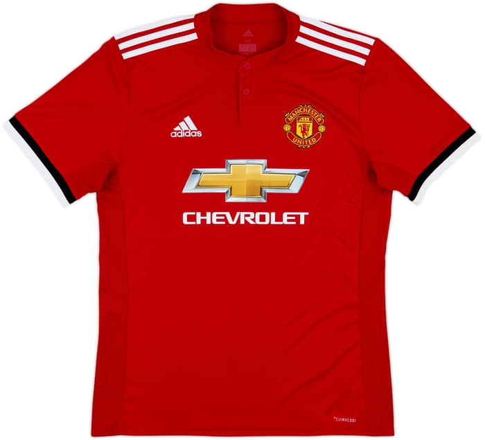 2017-18 Manchester United Home Shirt Ibrahimovic #10 - 9/10 - (M)