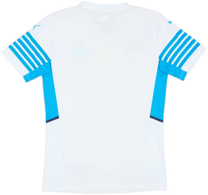 2021-22 Olympic Olympique Marseille Home Shirt - 7/10 - (S)