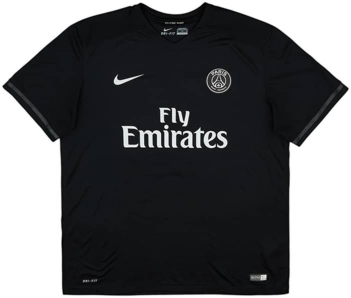 Camiseta de la tercera equipación del Paris Saint-Germain 2015-16 Ibrahimovic #10 - 8/10 - (XL)