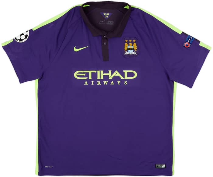 2014-15 Manchester City Third Shirt - 7/10 - (3XL)