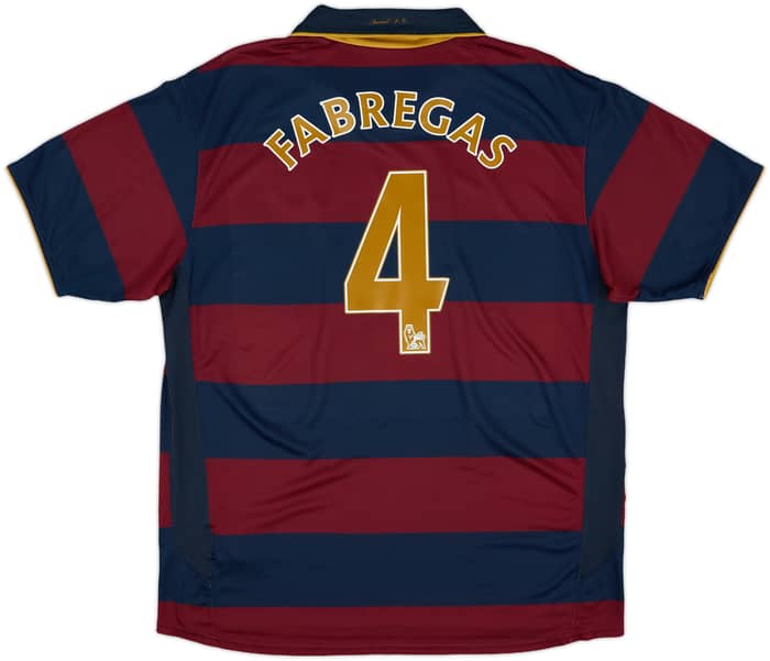 2007-08 Arsenal Third Shirt Fabregas #4 - 8/10 - (XL)