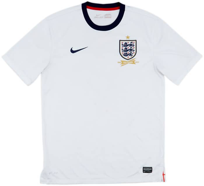 2013 England 150th Anniversary Home Shirt - 5/10 - (M)