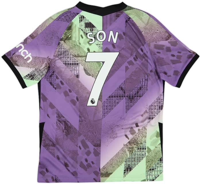 2021-22 Tottenham Third Shirt Son #7 - 10/10 - (L)