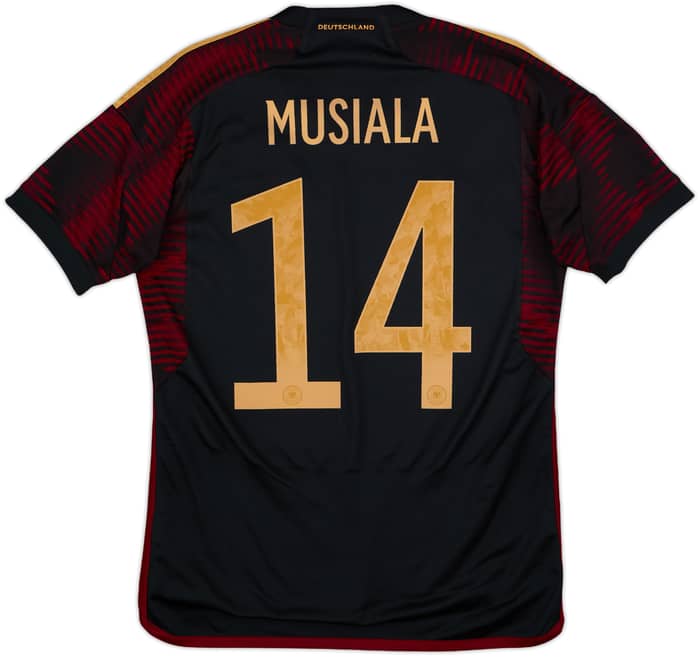 2022-23 Germany Away Shirt Musiala #14 - 10/10 - (S)