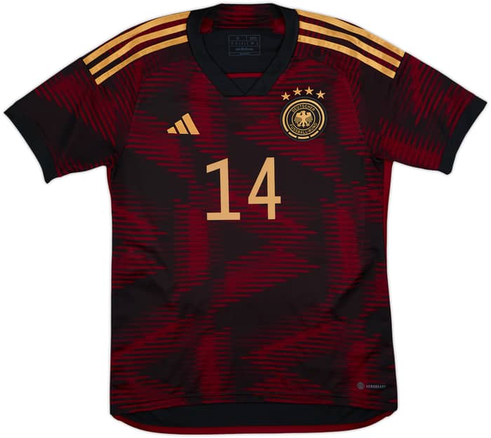 2022-23 Germany Away Shirt Musiala #14 - 10/10 - (S)