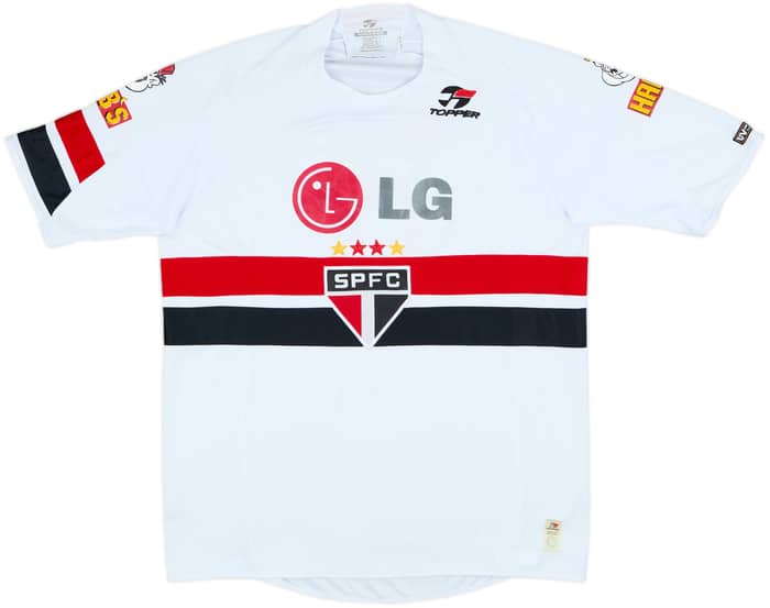 2005 Sao Paulo Home Shirt #9 - 6/10 - (L)