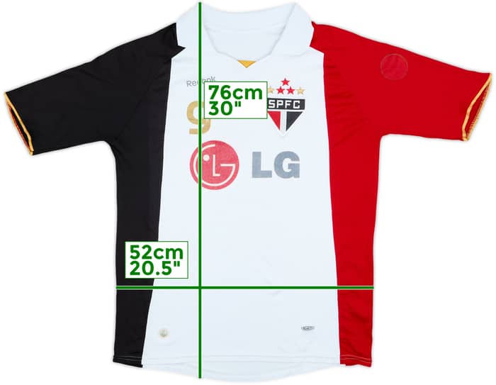 2009 Sao Paulo Third Shirt #9 - 5/10 - (M)