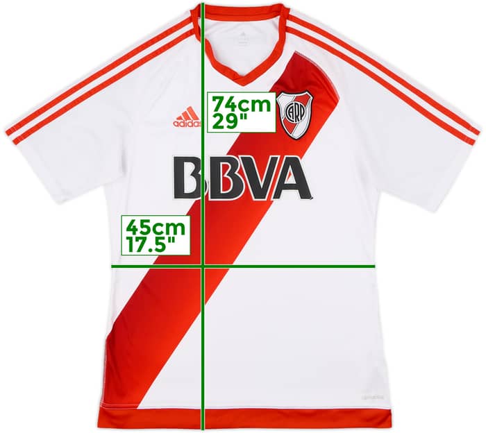2016-17 River Plate Home Shirt - 6/10 - (M)