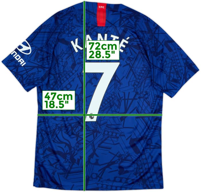 2019-20 Chelsea Home Shirt Kante #7 - 10/10 - (M)