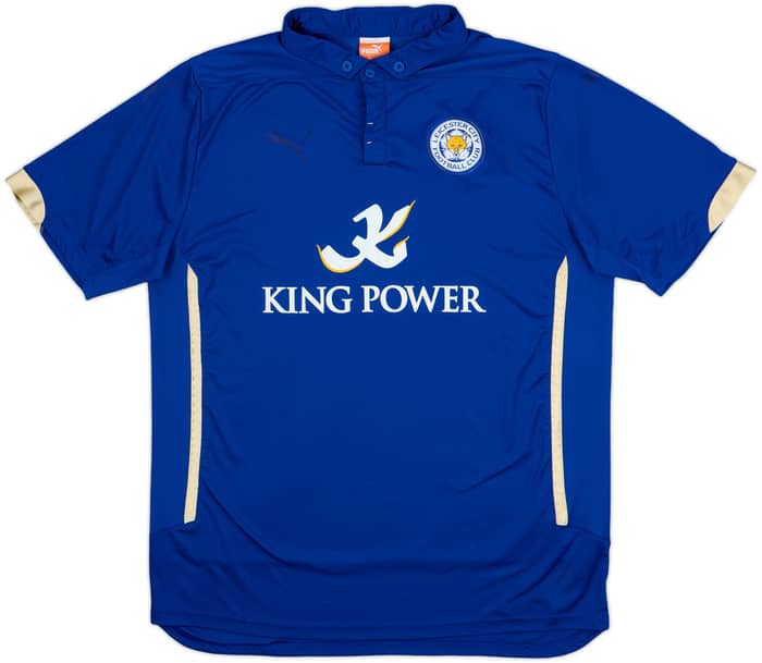 2014-15 Leicester Home Shirt - 4/10 - (XL)