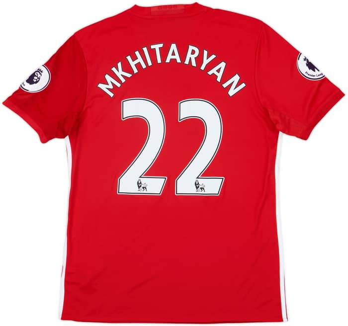 2016-17 Manchester United Home Shirt Mkhitaryan #22 - 8/10 - (M)
