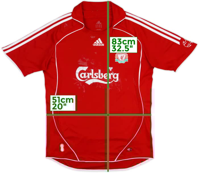 2006-08 Liverpool Home Shirt - 4/10 - (M)
