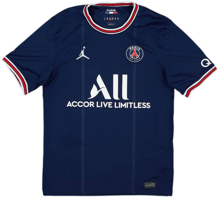 2021-22 Paris Saint-Germain Home Shirt Messi #30 - 8/10 - (S)