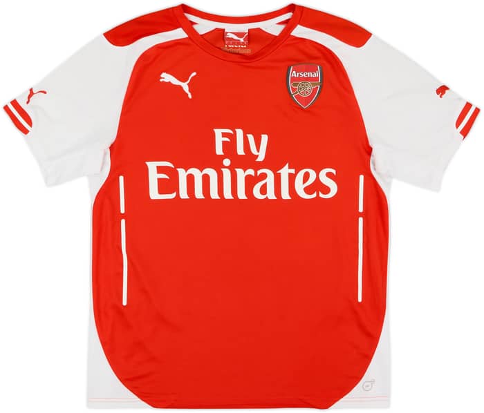 2014-15 Arsenal Home Shirt Arteta #8 - 8/10 - (S)