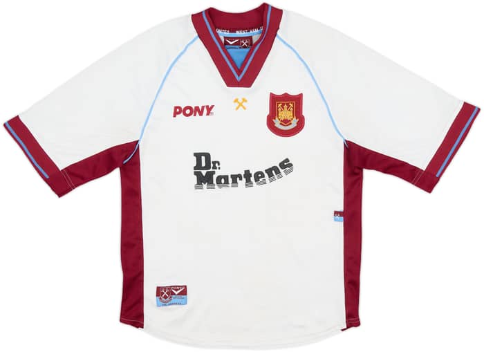 1998-99 West Ham Away Shirt - 8/10 - (Y)