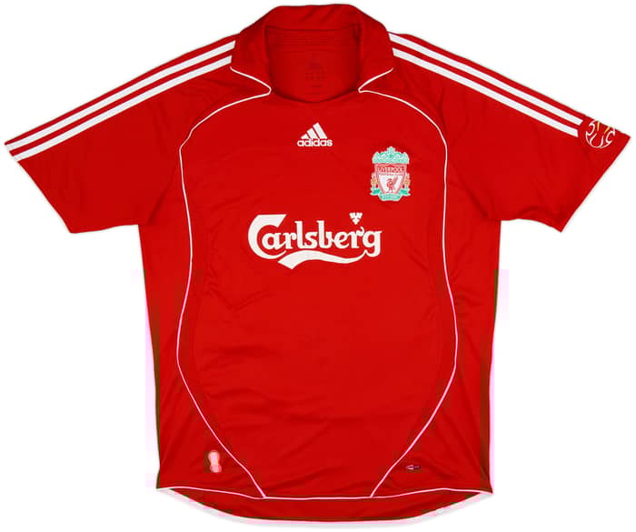 2006-08 Liverpool Home Shirt Alonso #14 - 6/10 - (L)