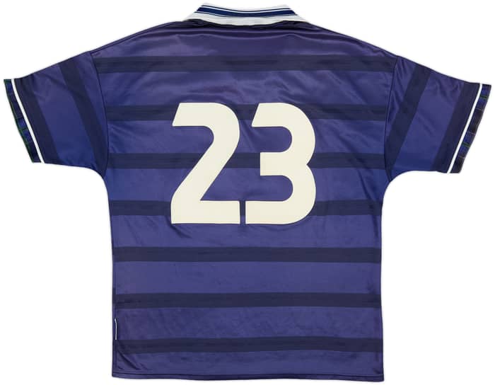 1998-00 Scotland Home Shirt #23 - 8/10 - (L)