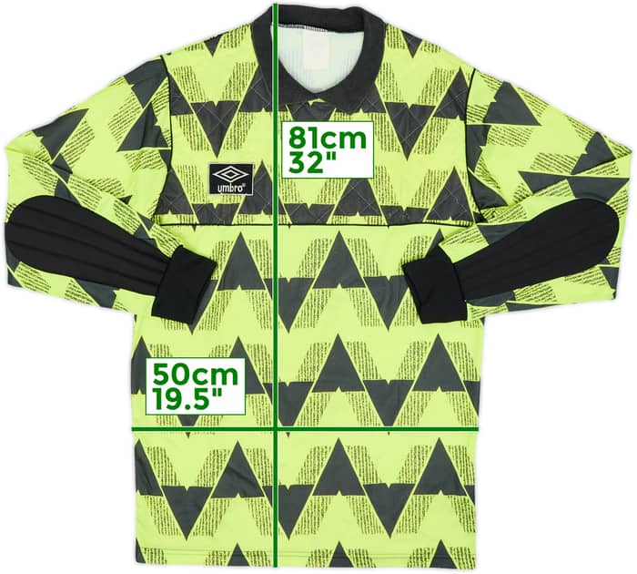 1990s Umbro Template GK Shirt #1 - 8/10 - (XL)