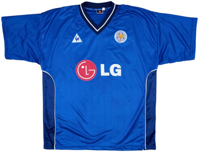 2002-03 Leicester Home Shirt - 9/10 - (XL)