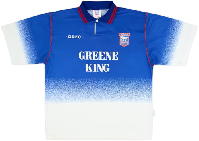 1995-97 Ipswich Home Shirt - 7/10 - (XXL)