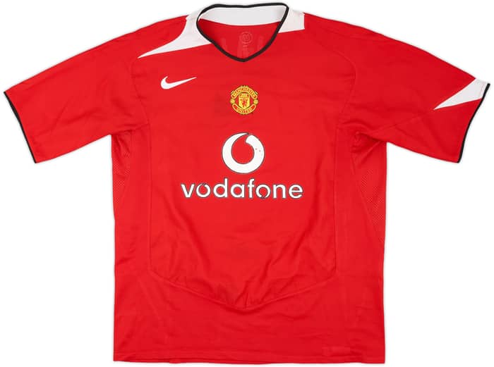 2004-06 Manchester United Home Shirt Ronaldo #7 - 7/10 - (XXL)