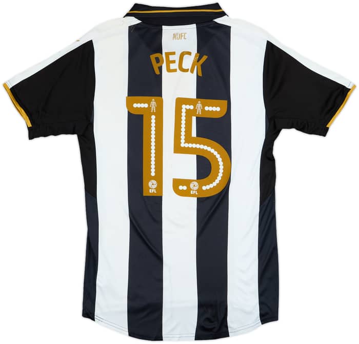 2016-17 Newcastle Home Shirt Peck #15 - 4/10 - (S)