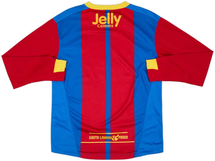 2012-13 Crystal Palace Home L/S Shirt - 7/10 - (M)