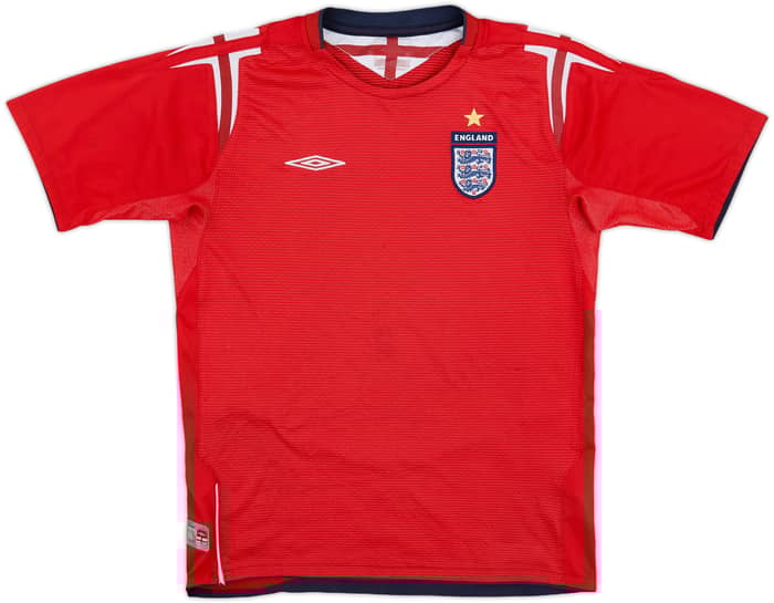 2004-06 England Away Shirt - 8/10 - (XL.Boys)