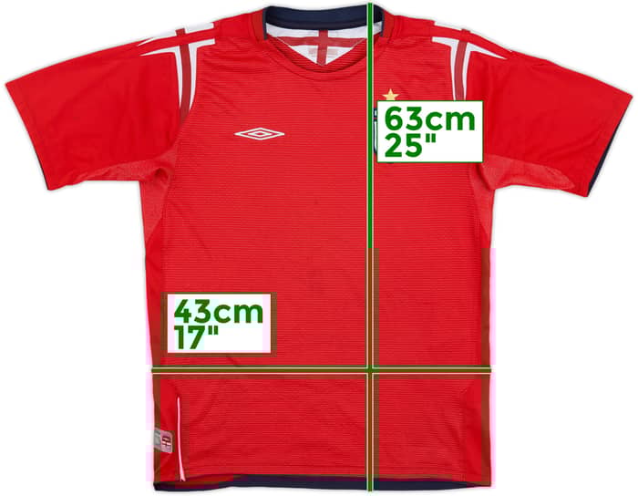 2004-06 England Away Shirt - 8/10 - (XL.Boys)