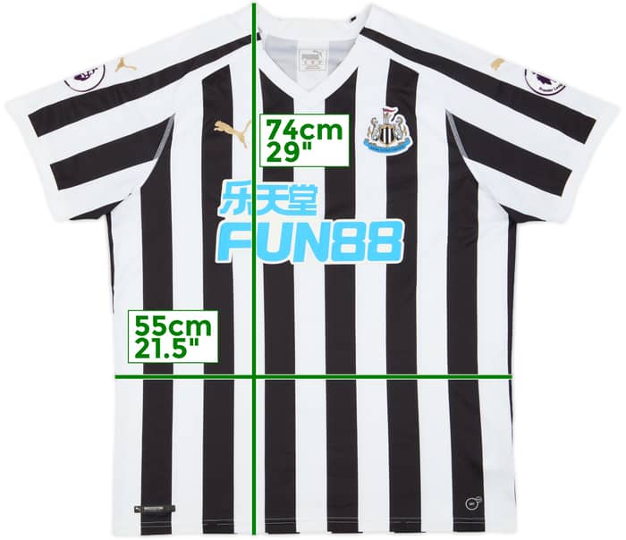 2018-19 Newcastle Home Shirt Clark #2 - 4/10 - (XL)