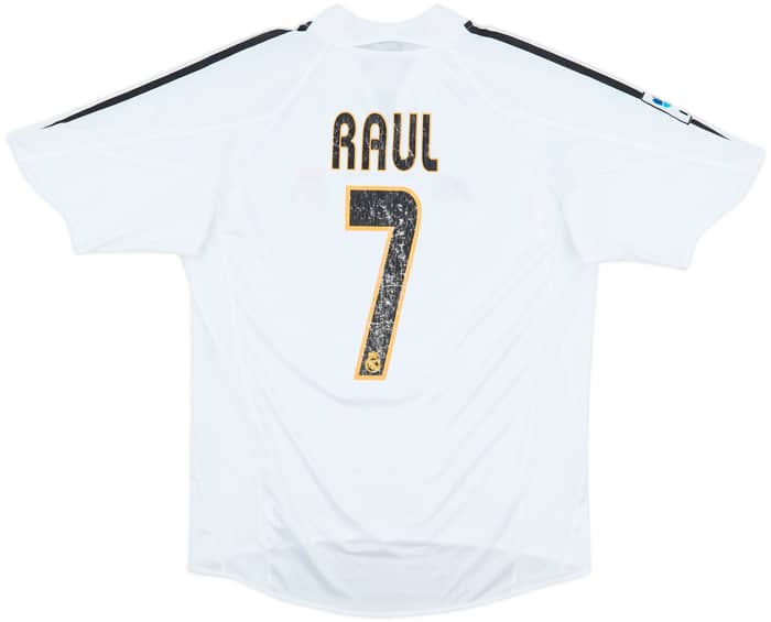 2004-05 Real Madrid Home Shirt Raul #7 - 5/10 - (M)