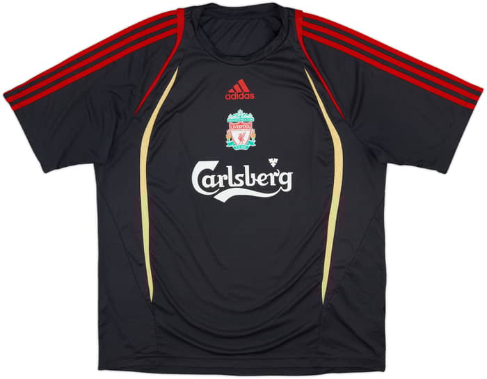 2009-10 Liverpool adidas Training Shirt - 8/10 - (XL)