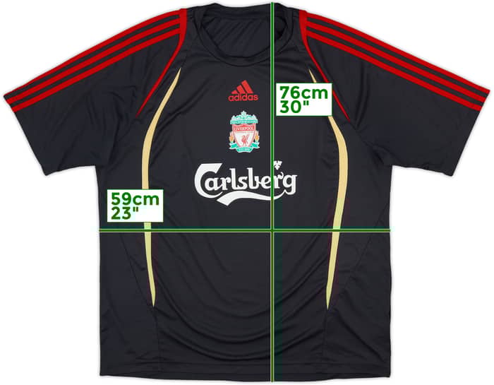 2009-10 Liverpool adidas Training Shirt - 8/10 - (XL)