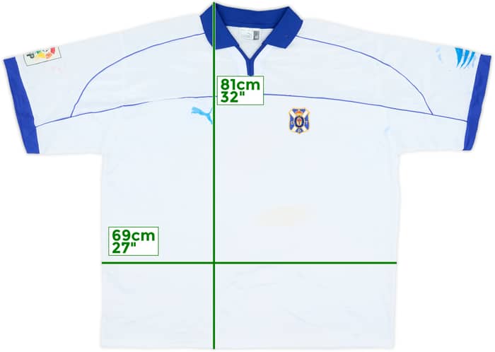 2002-03 Tenerife Home Shirt - 4/10 - (XL)
