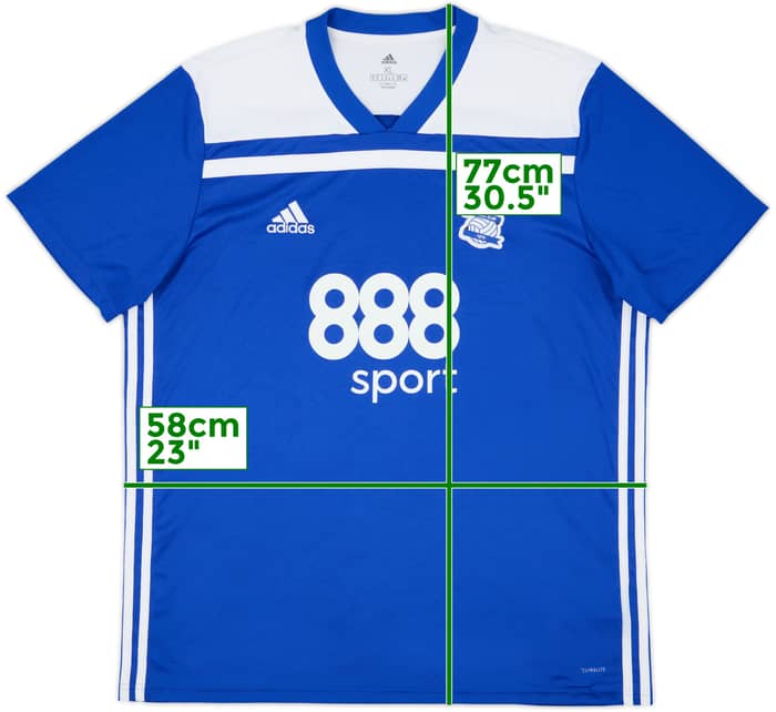 2018-19 Birmingham Home Shirt - 7/10 - (XL)