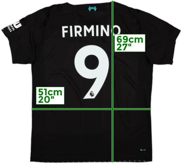 2019-20 Liverpool Third Shirt Firmino #9 - 6/10 - (M)