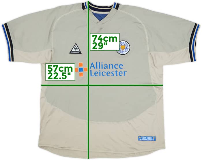 2004-05 Leicester Away Shirt - 7/10 - (L)