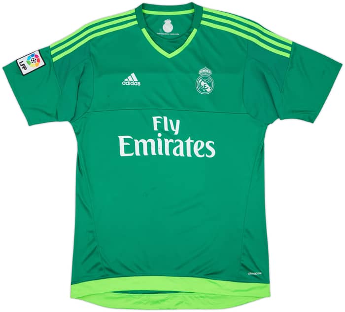 2015-16 Real Madrid GK Shirt - 6/10 - (L)