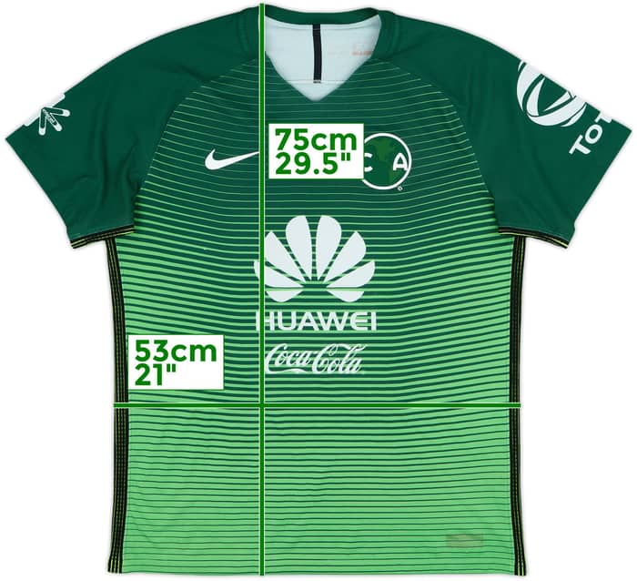 2016-17 Club America Authentic Centenary Third Shirt - 4/10 - (L)