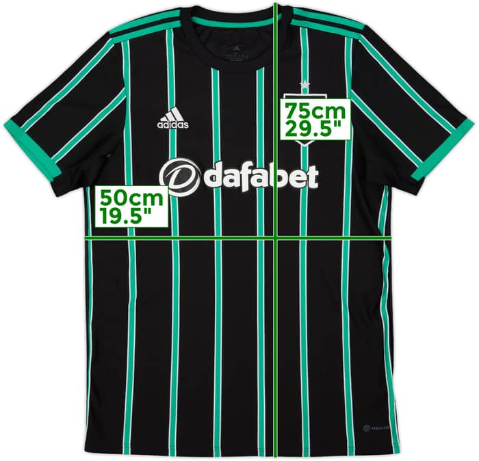 2022-23 Celtic Away Shirt - 8/10 - (L)