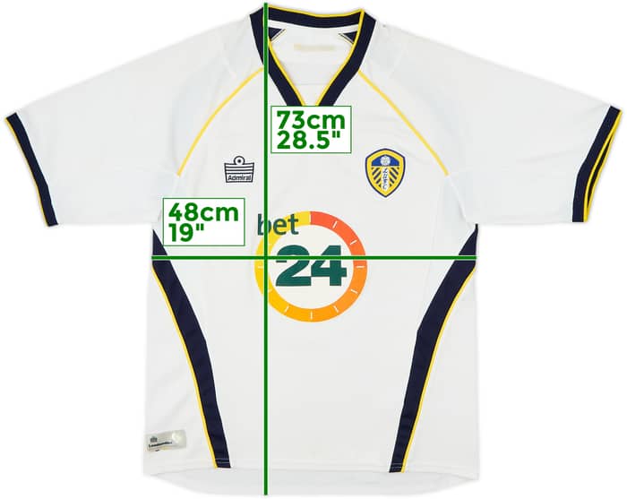 2006-07 Leeds United Home Shirt - 6/10 - (S)