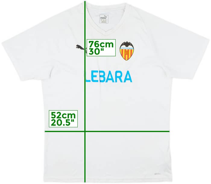 2019-20 Valencia Puma Training Shirt - 5/10 - (L)