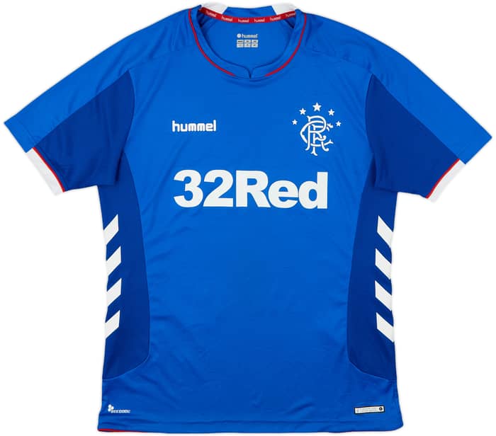 2018-19 Rangers Home Shirt - 6/10 - (L)