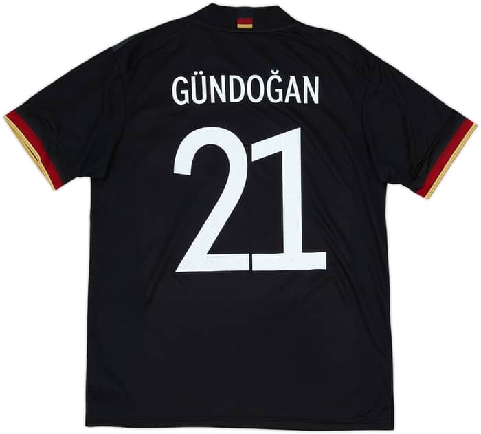 2020-21 Germany Away Shirt Gundogan #21 - 10/10 - (L)