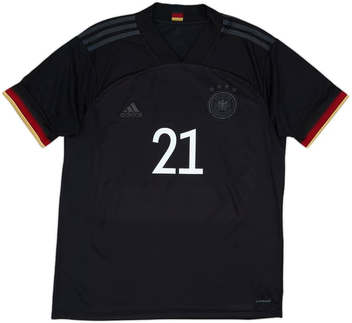 2020-21 Germany Away Shirt Gundogan #21 - 10/10 - (L)