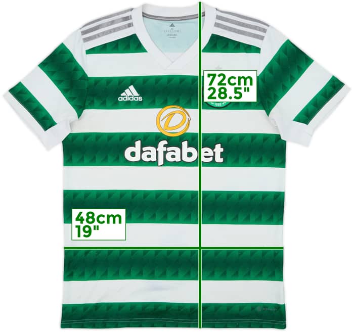 2022-23 Celtic Home Shirt - 5/10 - (M)