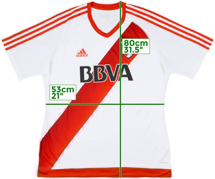 2016-17 River Plate Home Shirt - 5/10 - (XL)