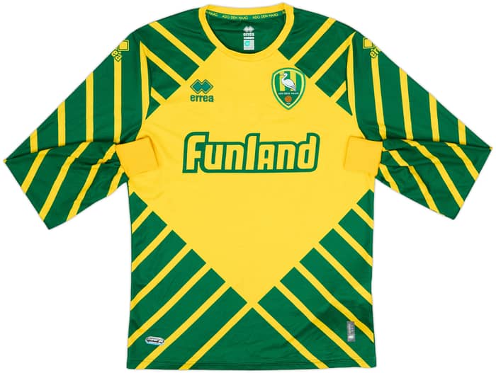 2023-24 ADO Den Haag Home L/S Shirt - 10/10 - (L)